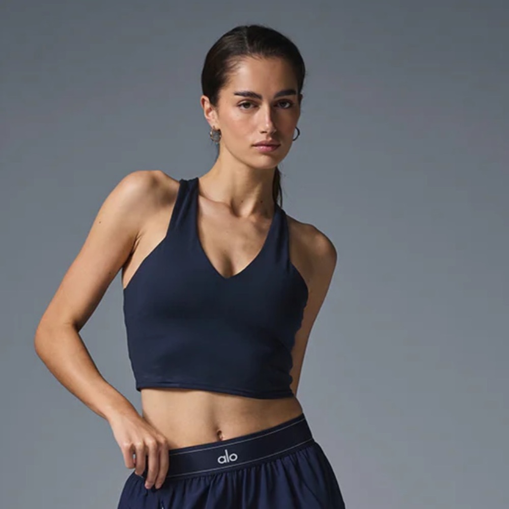 Airbrush Real Bra Tank navy